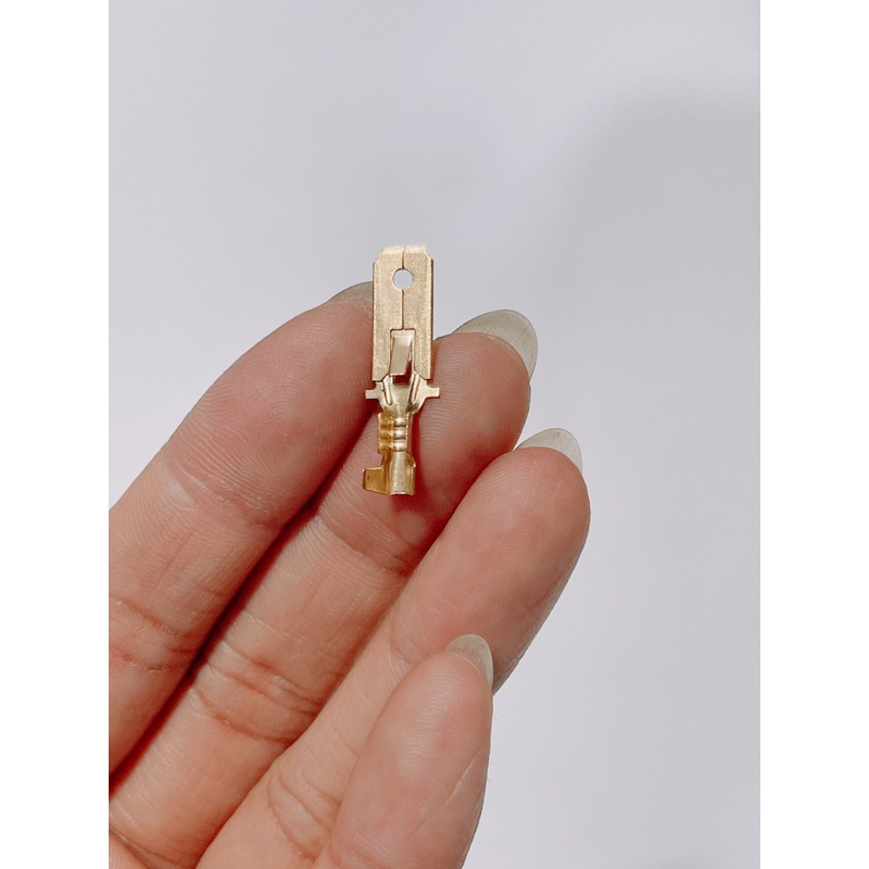 Đầu cos dẹp, cao su cos 6.3, cao su bọc dây còi dây kèn xe máy