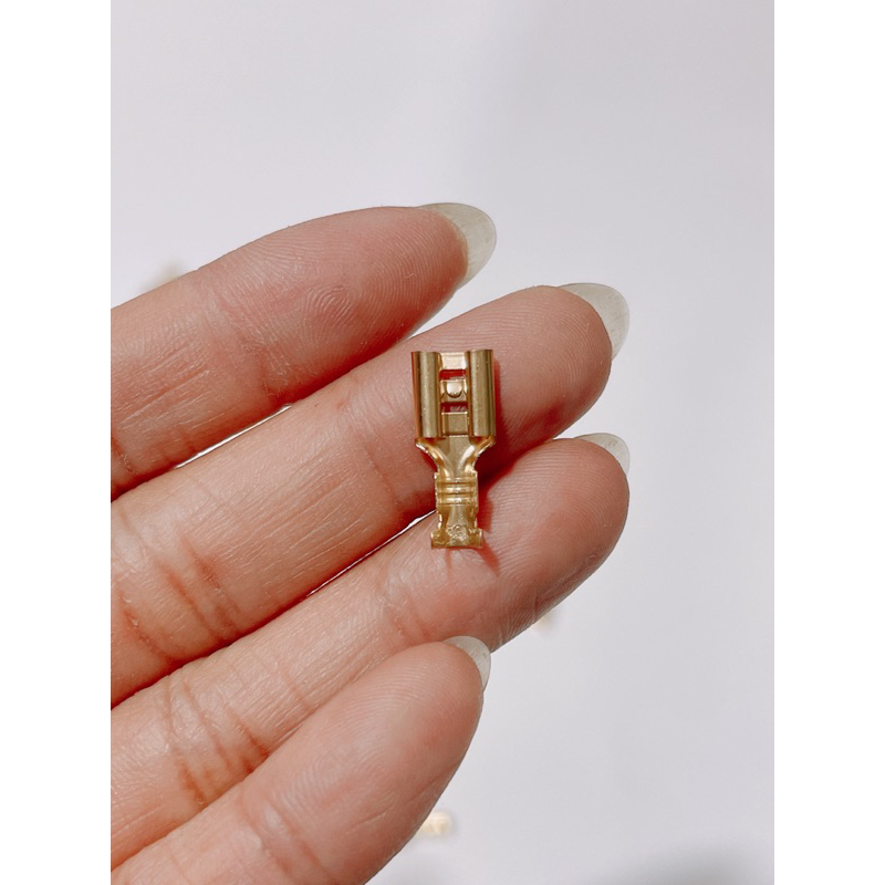 Đầu cos dẹp, cao su cos 6.3, cao su bọc dây còi dây kèn xe máy