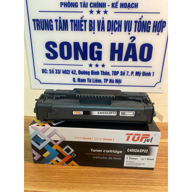 Hộp  mực C4092A | 92A | CANON EP 22 - Hộp  mực máy in HP 1100 | 3200 - Canon LBP 800 | 810 | 1120 - 2.500k - NHẬP MỚI