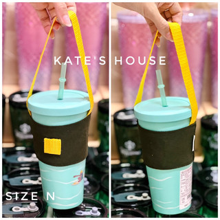 Túi treo ly túi xách ly túi đựng ly túi canvas size 500ml 700ml dùng cho ly Starbucks studded