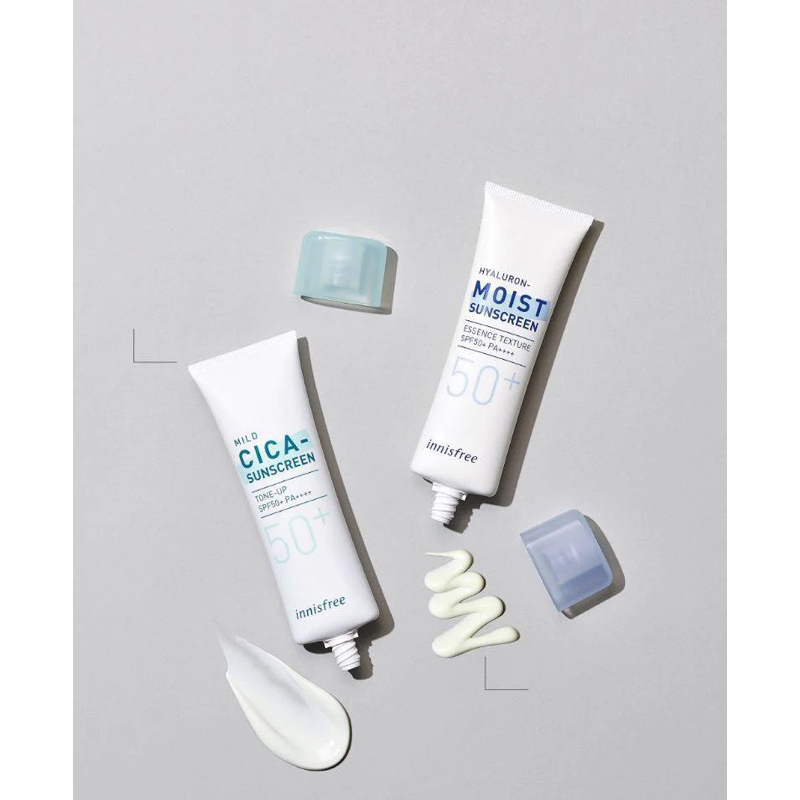 Kem Chống Nắng Innisfree Mild Cica & Hyaluron Moist Sunscree SPF50+ PA++++ 35ml