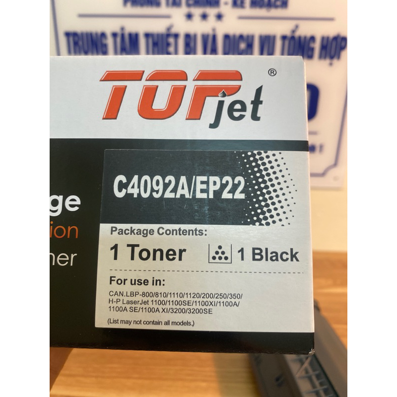 Hộp  mực C4092A | 92A | CANON EP 22 - Hộp  mực máy in HP 1100 | 3200 - Canon LBP 800 | 810 | 1120 - 2.500k - NHẬP MỚI