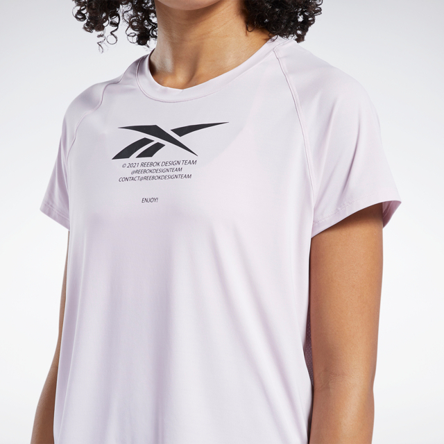 Reebok RUNNING Áo thun Chạy bộ Nữ Ts Run Activchill Tee - Run Gr Màu frost berry GS1507