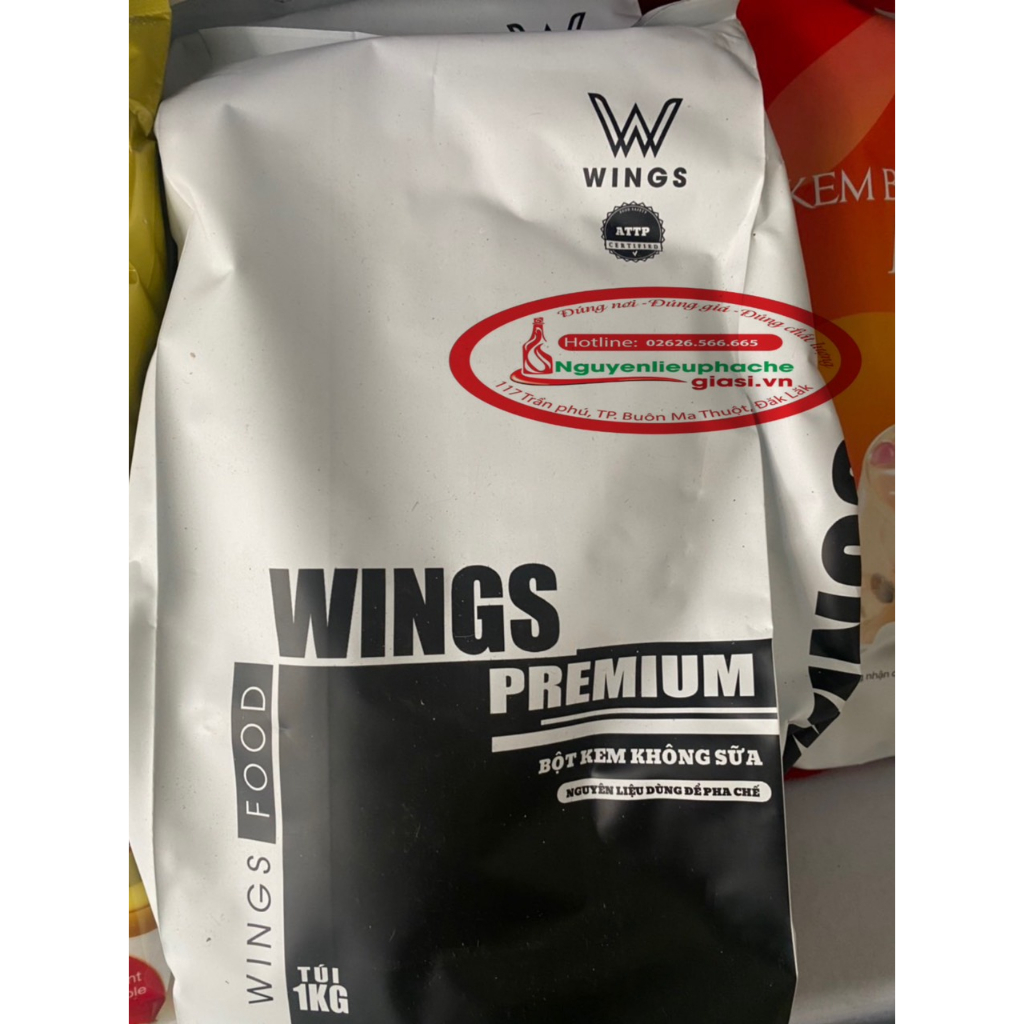Bột sữa Wings Premium gói 1KG
