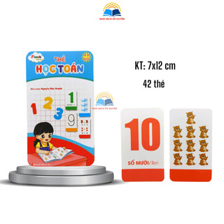 Flashcard - thẻ học toán dành cho bé từ 4-6 tuổi