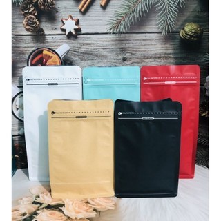  1kg túi zipper 8 cạnh đáy đứng loại 250g chuyên đựng cà phê BaBiCa 
