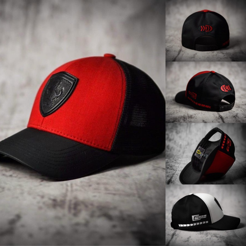 Nón kết PUMA FERRARI LOGO CAO SU NỔI CHẤTvải cotton nhập Hàn Quốc (tem xịn)
