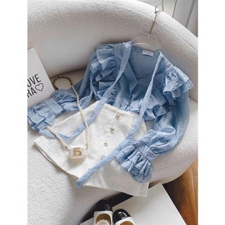 Set freesize 2 món áo bèo phối quần short Mụp Store