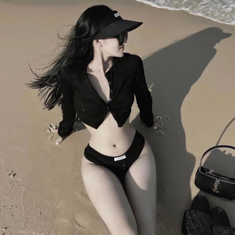 Bộ BIKINI, áo tắm tay dài  - Set đi biển, BST Xuân Hè 2023