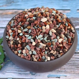 Đá Cầu Vồng (Rainbow Stones) Premium 3-6mm Giữ Màu Sen Đá Siêu Đẹp, Sạch bụi vụn - Giá Thể Trồng Cây, Sen Đá, Xương Rồng