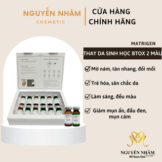 Thay Da Sinh Học Matrigen BTOX PEEL Hàn Quốc 2 Màu Cho SPA - Tảo BTox Peel Matrigen 2 Màu