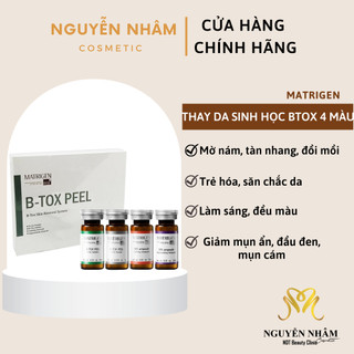 Thay da sinh học Matrigen B-TOX PEEL Hàn Quốc 4 Màu ❤ Thay Da Sinh Học Vi Tảo BTox Peel Matrigen