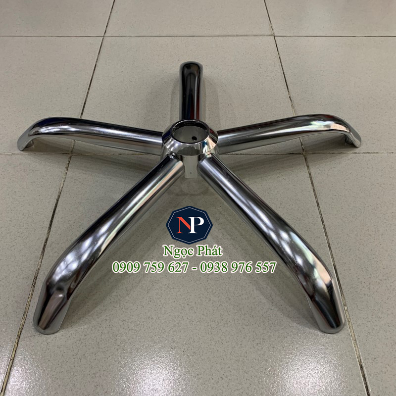 Combo Chân Sắt Ghế Xoay Văn Phòng Siêu Bền Và Ben Hơi Piston Nâng Hạ