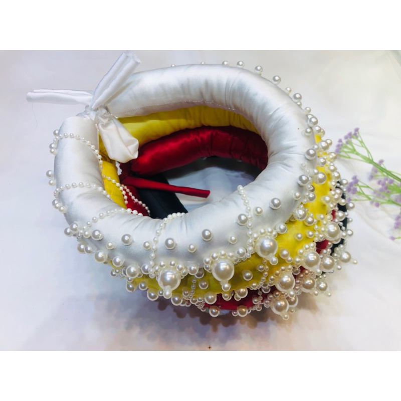 Mấn đội đầu lụa stin, cao cấp , dành cho mẹ và bé