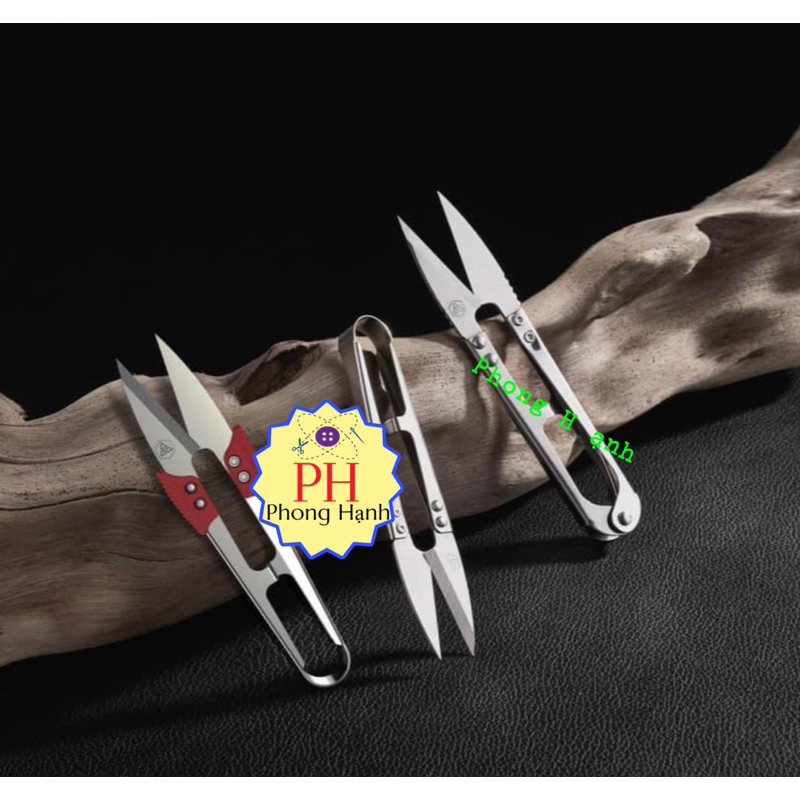 1 vĩ 12 cây - Kéo Bấm Cắt Chỉ Inox hãng Pin- 2 size lớn nhỏ hàng cao cấp ko gỉ sét