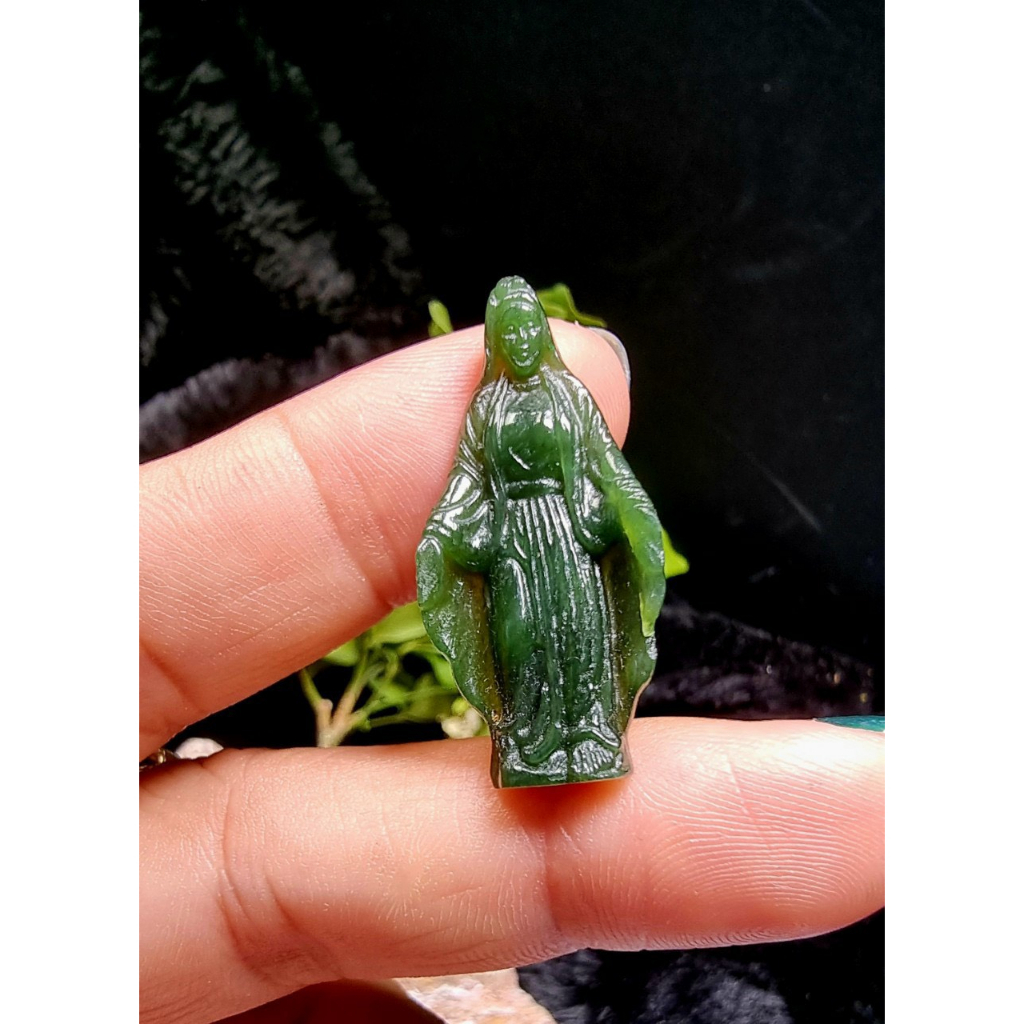 [TẶNG KÈM DÂY] Mặt Chúa Maria Và Thánh Giá Điêu Khắc Tinh Xảo...