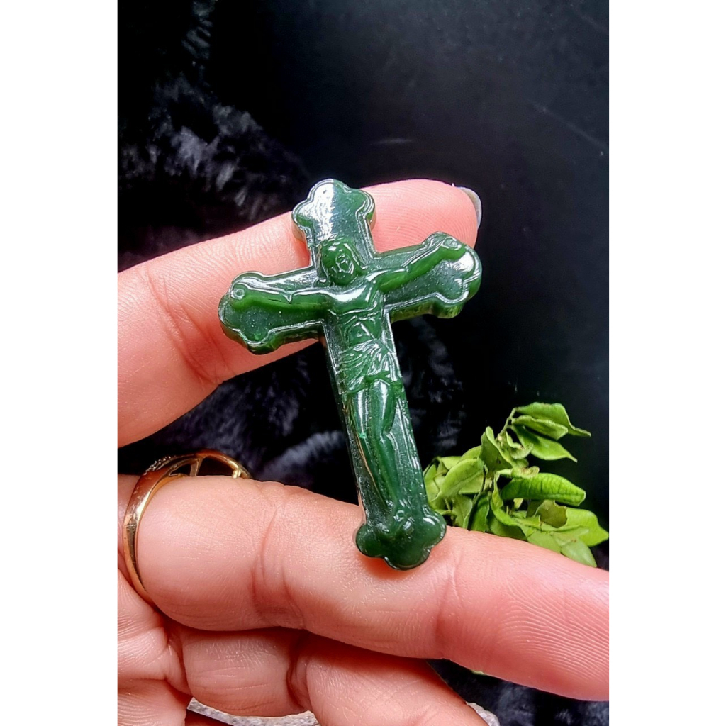 [TẶNG KÈM DÂY] Mặt Chúa Maria Và Thánh Giá Điêu Khắc Tinh Xảo...