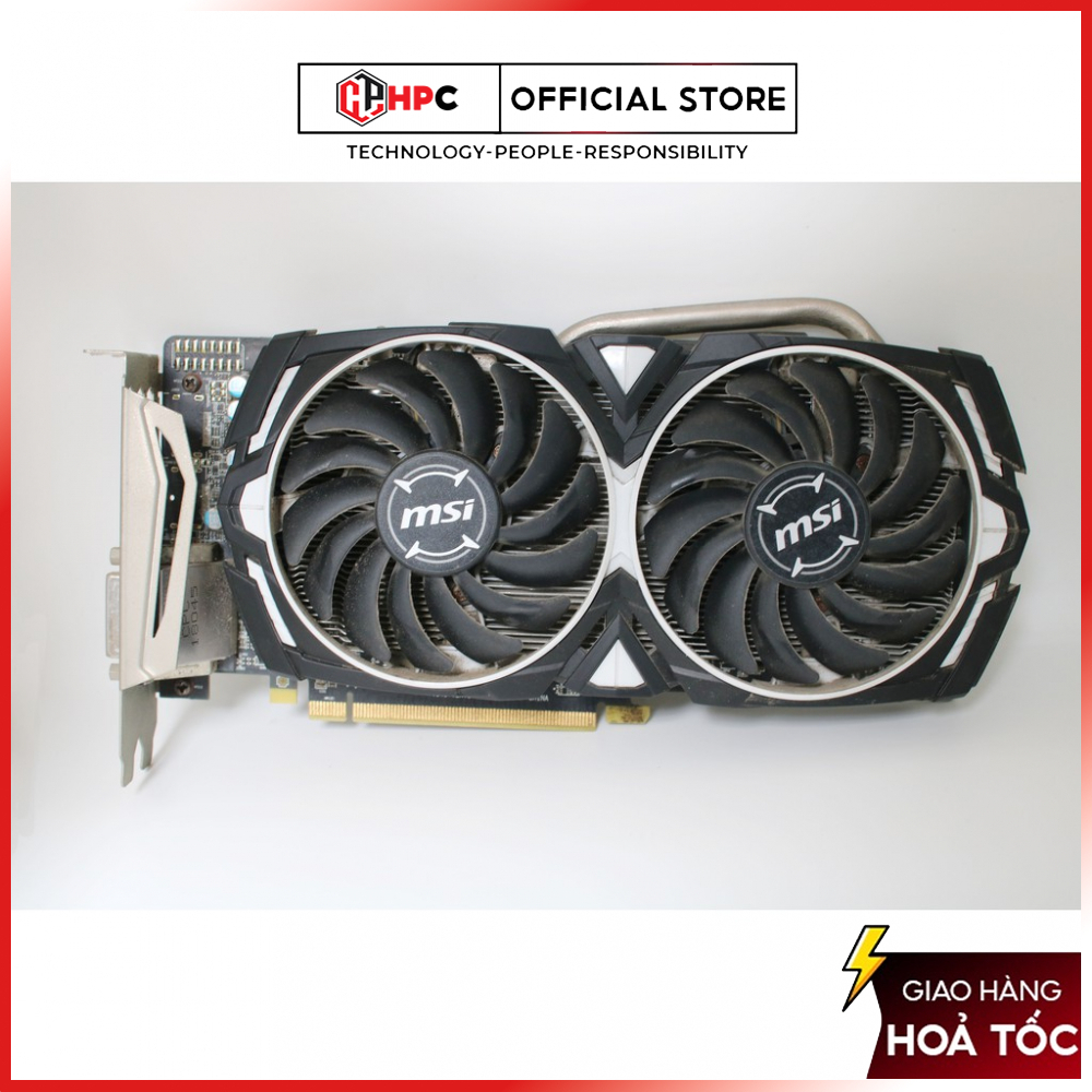 Card Màn Hình VGA MSI ARMOR RX 570 8GB Hàng Cũ | BigBuy360 - bigbuy360.vn