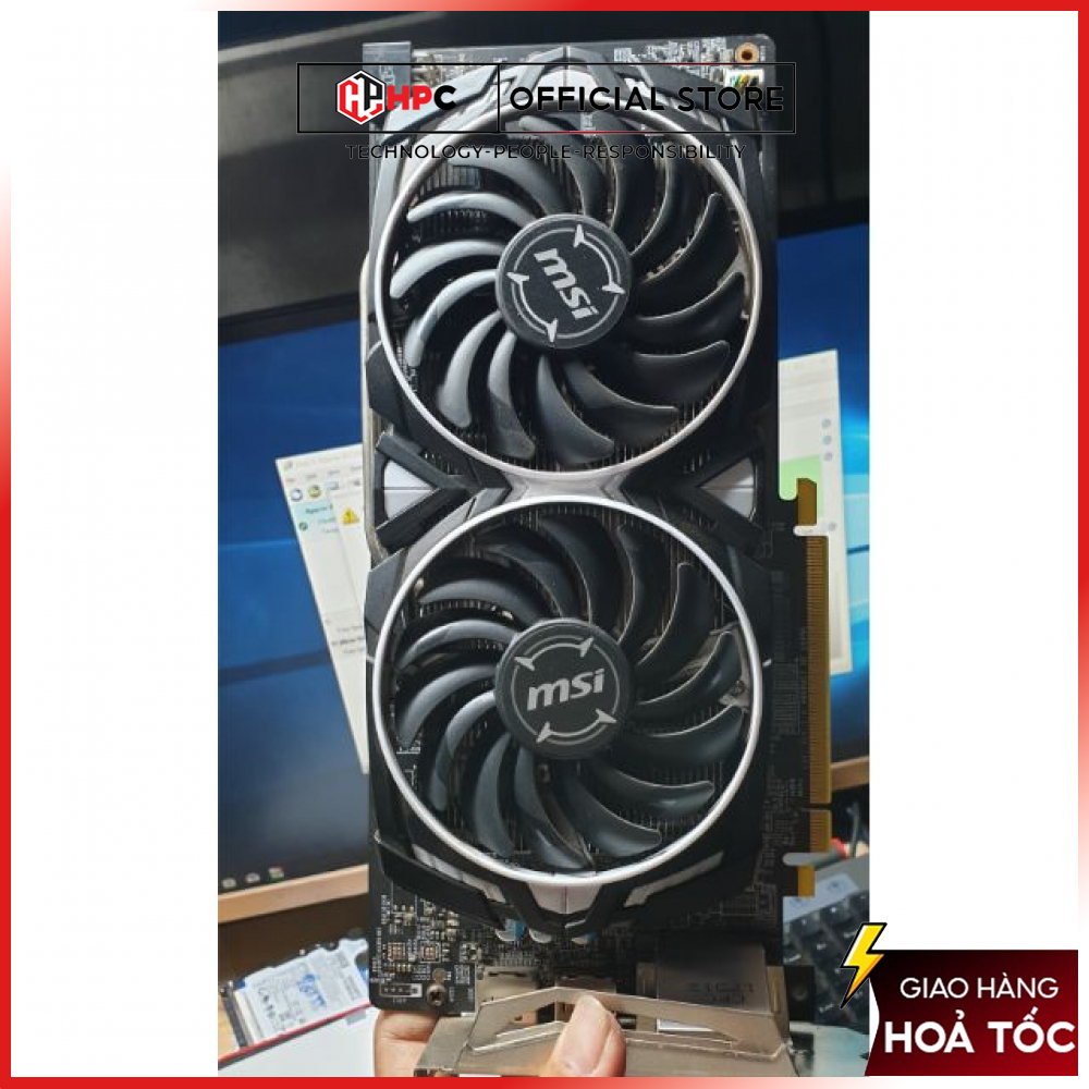 Card Màn Hình VGA MSI ARMOR RX 570 8GB Hàng Cũ | BigBuy360 - bigbuy360.vn