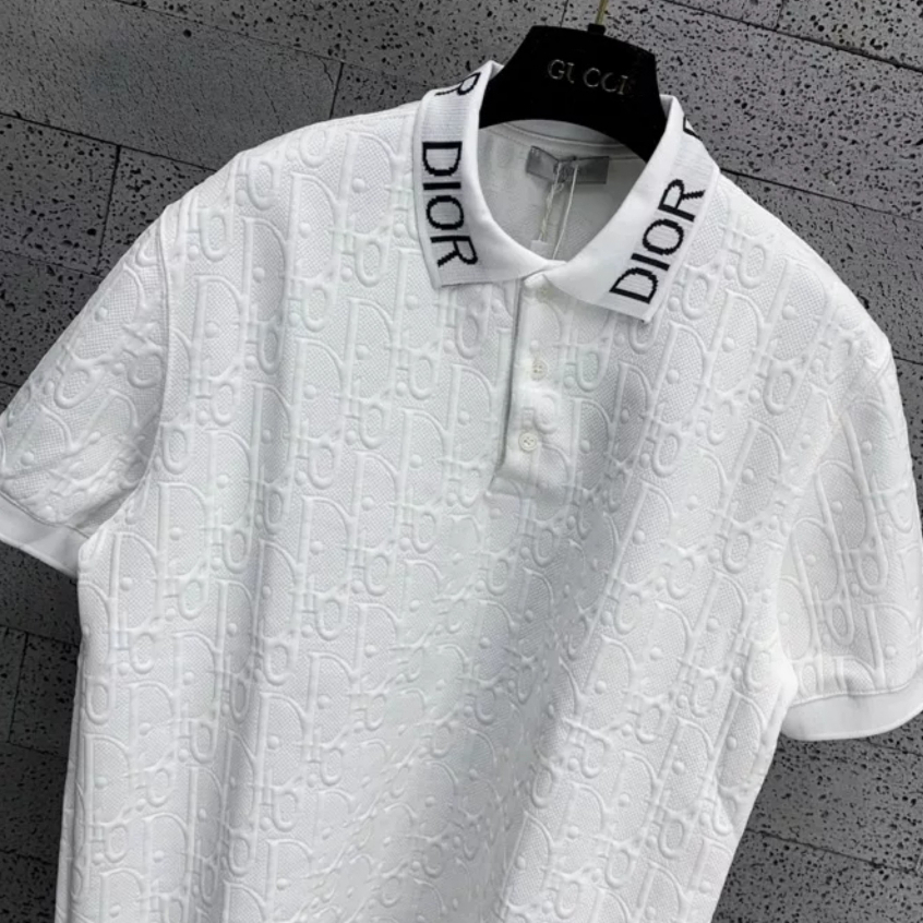 ÁO THUN COTTON NAM TAY NGẮN DẬP VÂN NỔI CAO CẤP