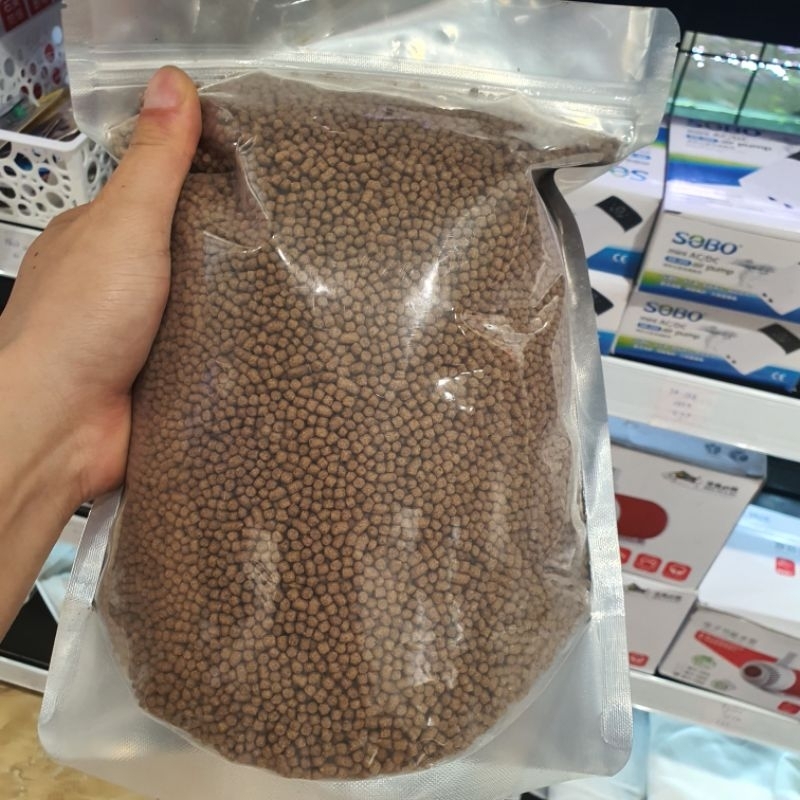Thức Ăn Cho Cá Cảnh loại viên hạt Nổi 500g - Cám Cá Cảnh Giá rẻ - Shop chuyên sỉ phụ kiện thủy sinh