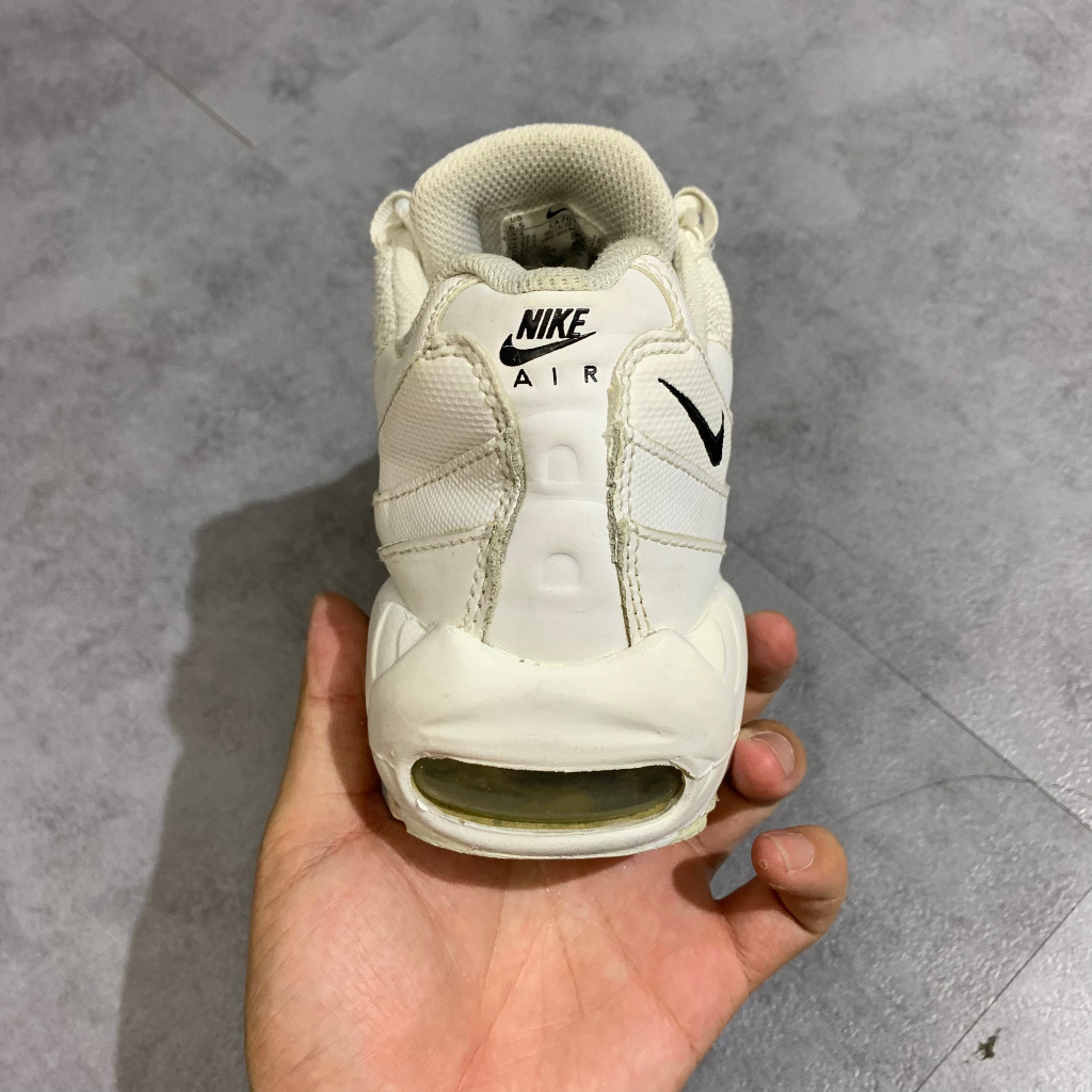 Giày 2hand Nike Air Max 95 Essential White Black CK0707 100 - 3954