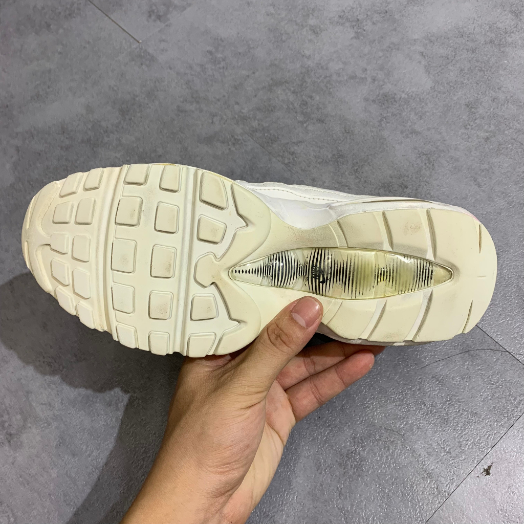 Giày 2hand Nike Air Max 95 Essential White Black CK0707 100 - 3954