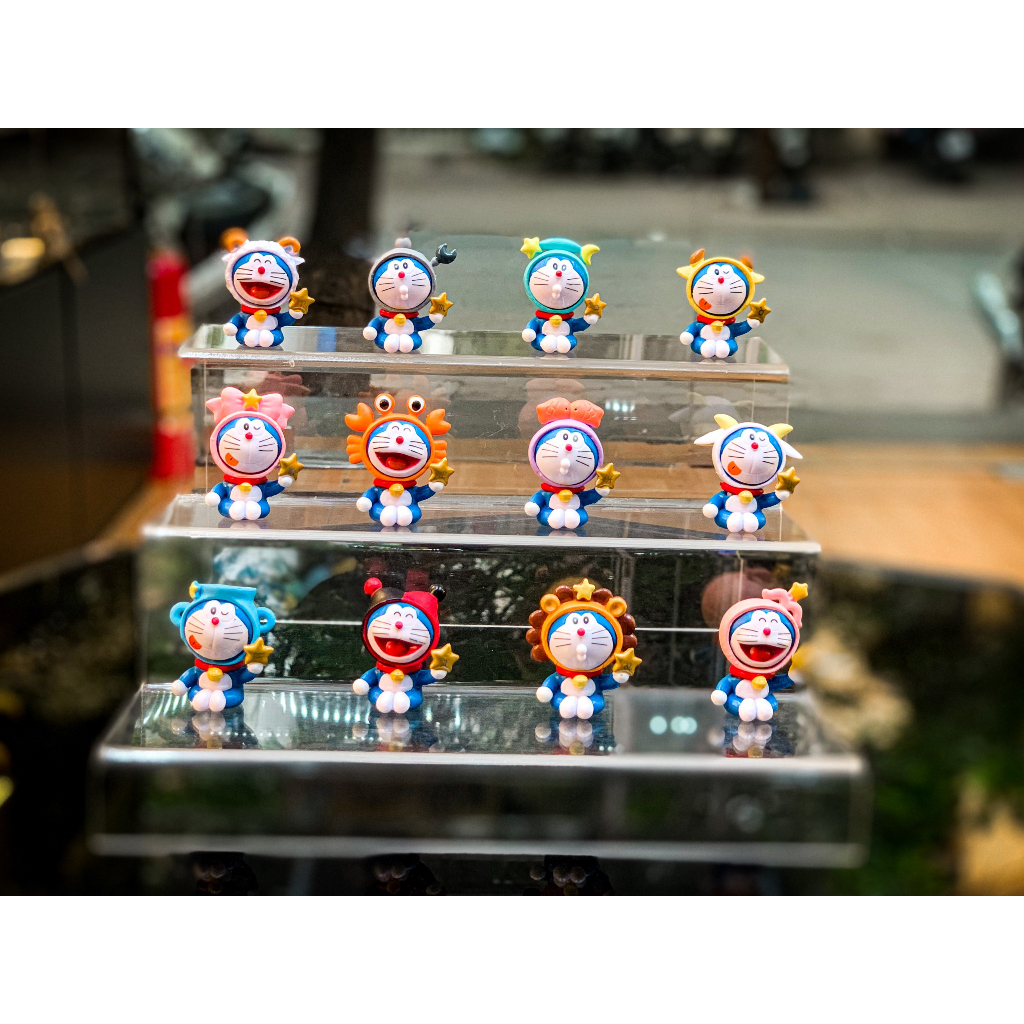 Mô hình Doraemon 12 cung hoàng đạo đáng yêu tsum tsum