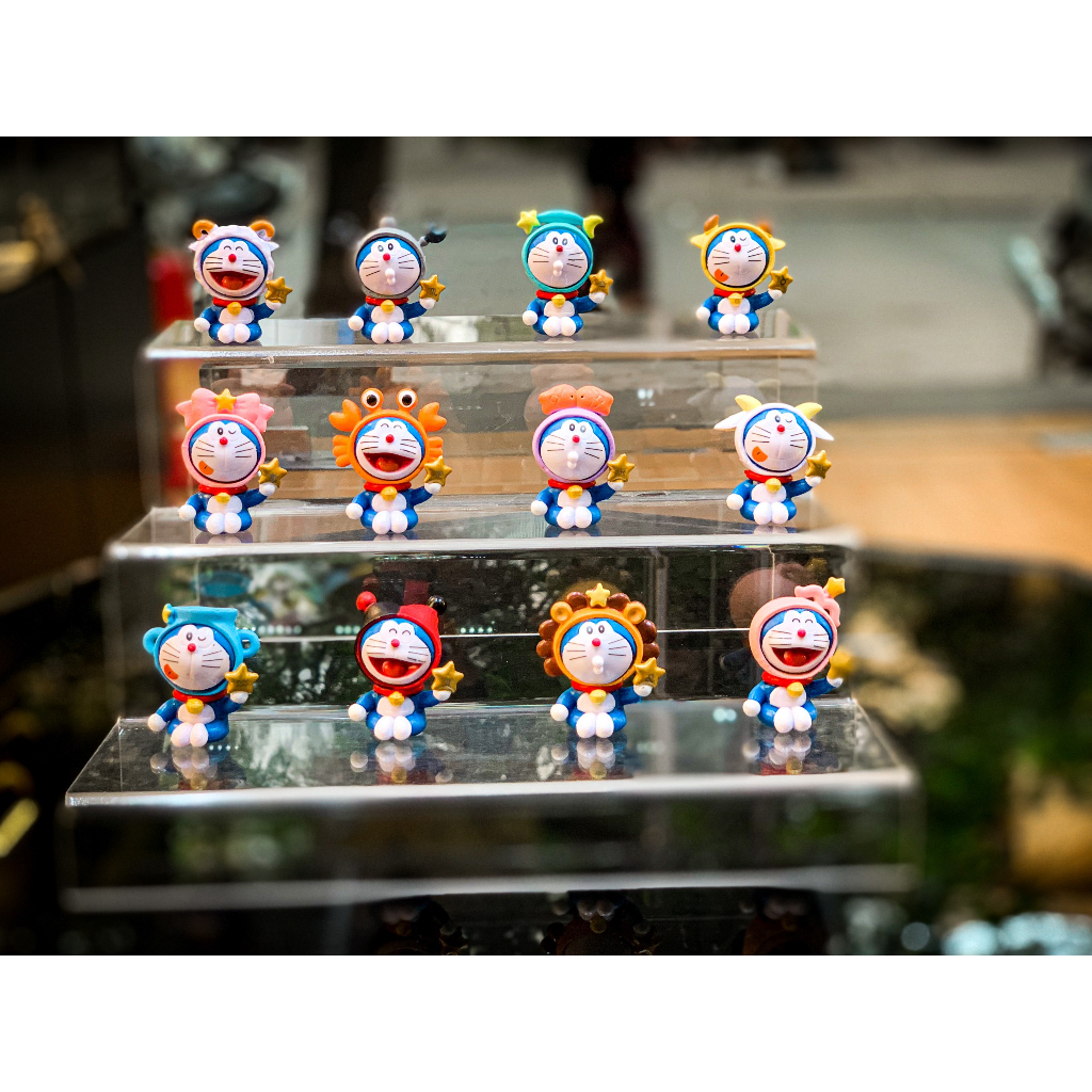 Mô hình Doraemon 12 cung hoàng đạo đáng yêu tsum tsum