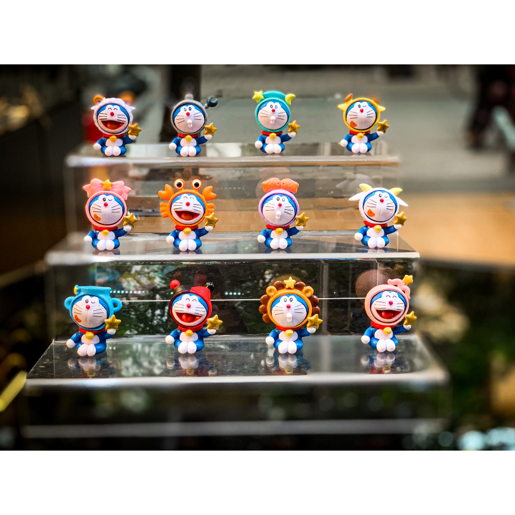 Mô hình Doraemon 12 cung hoàng đạo đáng yêu tsum tsum