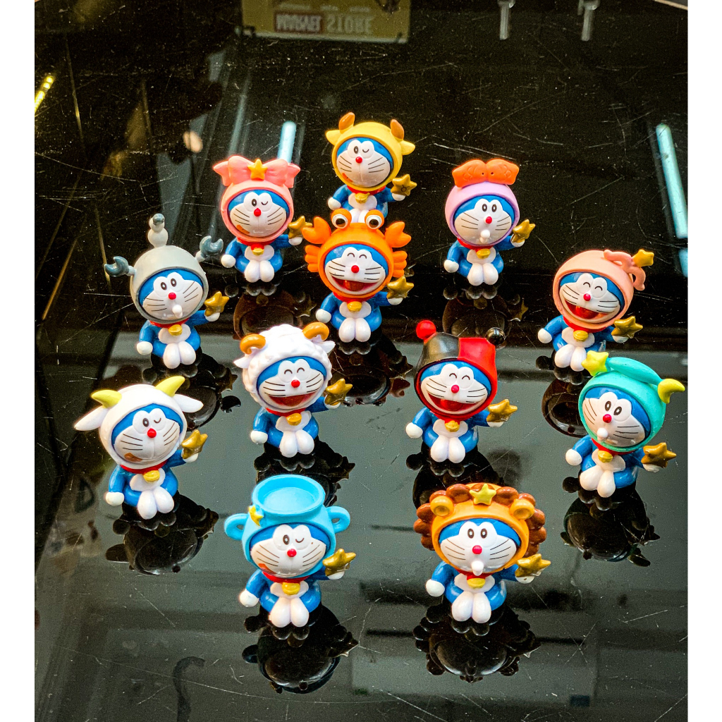 Mô hình Doraemon 12 cung hoàng đạo đáng yêu tsum tsum