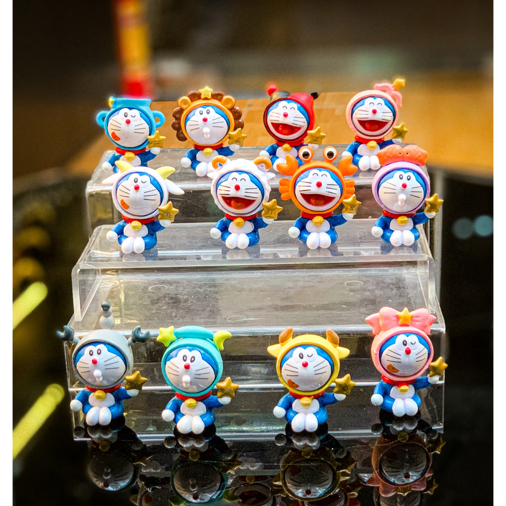 Mô hình Doraemon 12 cung hoàng đạo đáng yêu tsum tsum