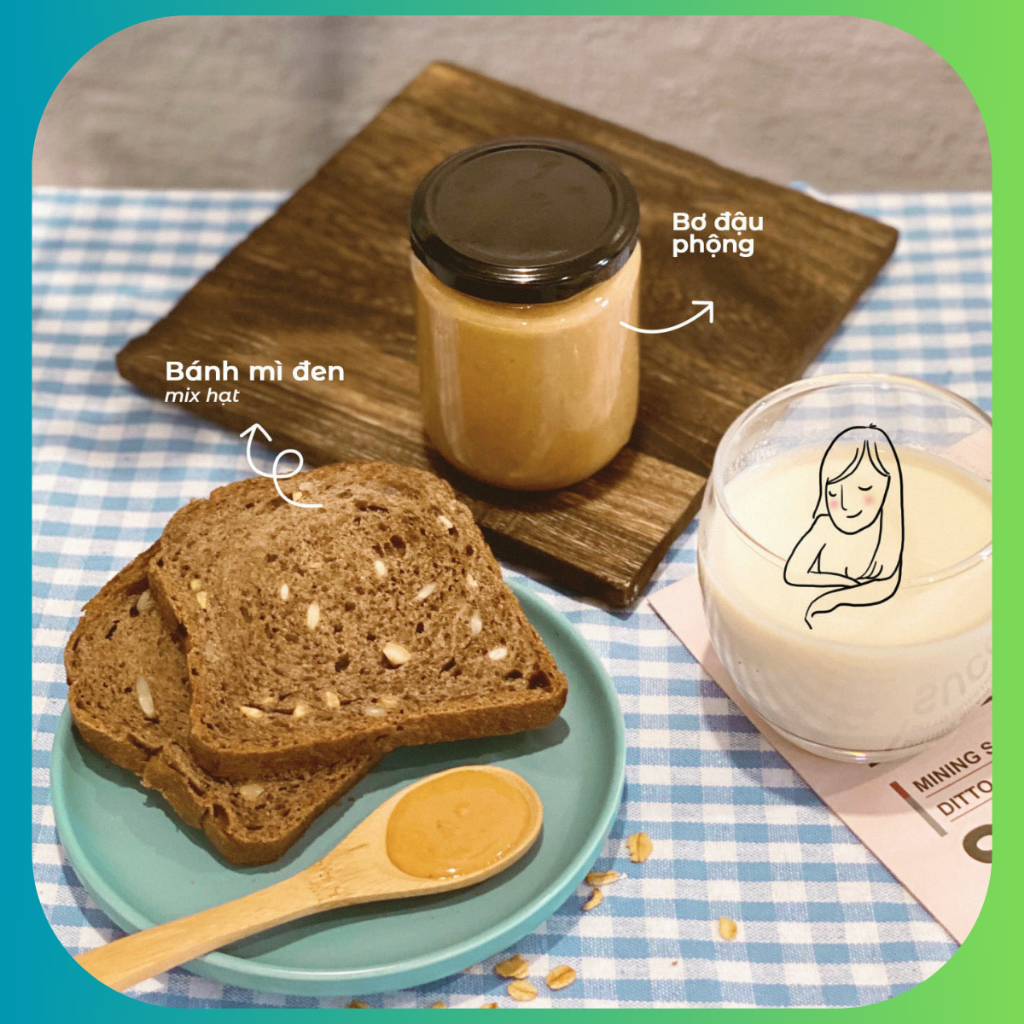 Bơ Đậu Phộng Không Đường Dinh Dưỡng , Ăn Kiêng, Eat Clean Healthy Xay Mịn