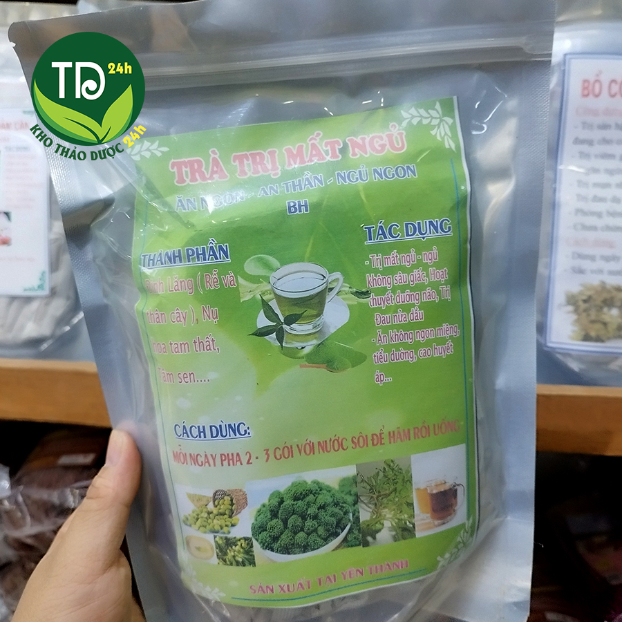 Trà mất ngủ, giành cho người mất ngủ kinh niên, ngủ không sâu giấc, giúp an thần, điều hòa khí huyết, lưu thông máu