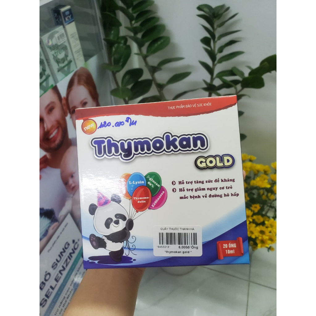 Ống tăng sức đề kháng cho bé THYMOKAN (hộp 20 ống)
