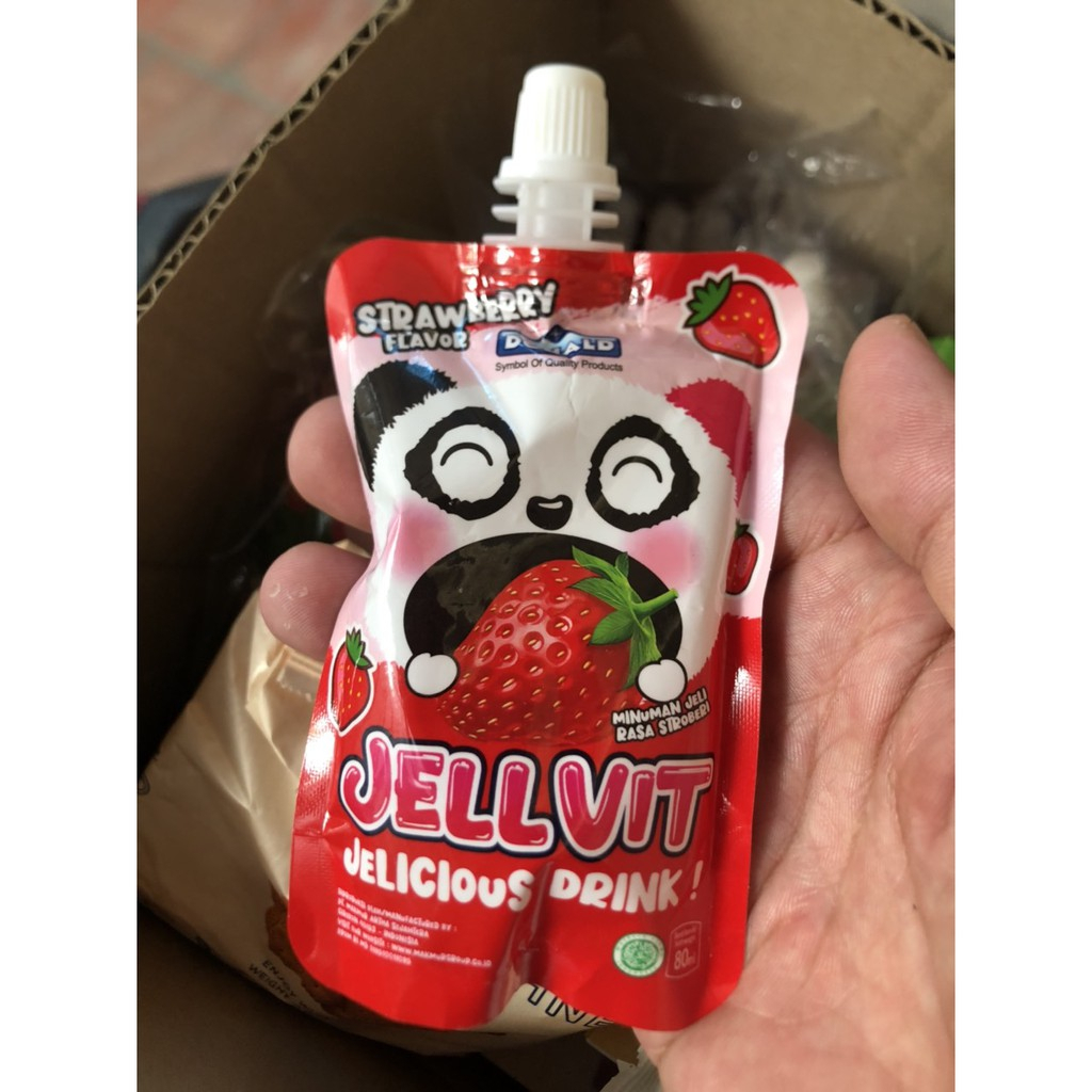 THẠCH NƯỚC TRÁI CÂY DONALD JELLVIT 85Ml