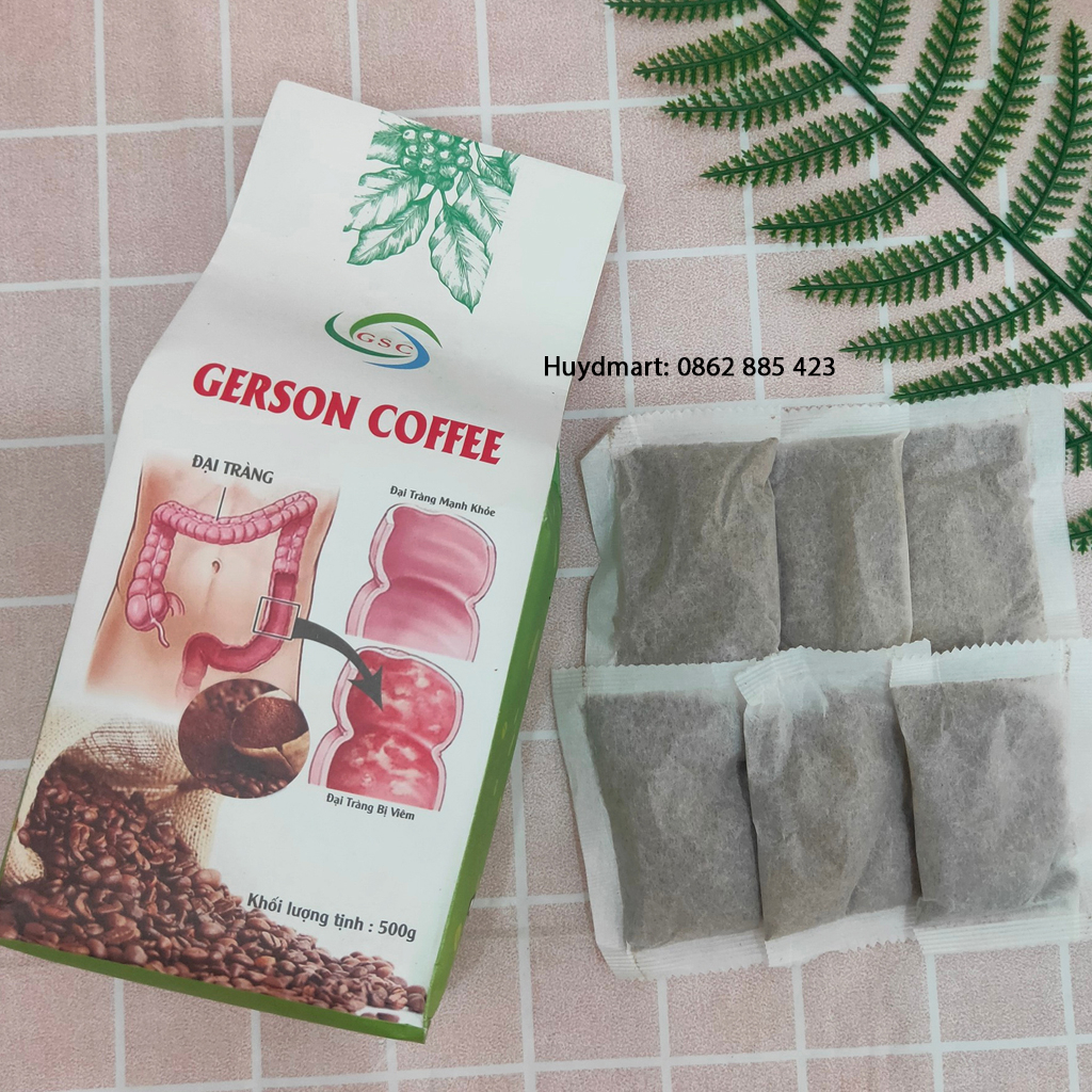 Cà phê thải độc đại tràng hữu cơ 100% cà phê Robusta hữu cơ, Coffee enema, Gerson Coffee