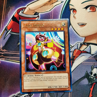 Thẻ bài yugioh chính hãng | lady debug | mago rare.