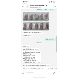 Nail Box thiết kế theo yêu cầu