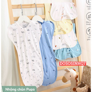 Nhộng chũn cho bé vải sợi tre Ualarogo / THT mềm mịn, co giãn, thoáng mát cho bé
