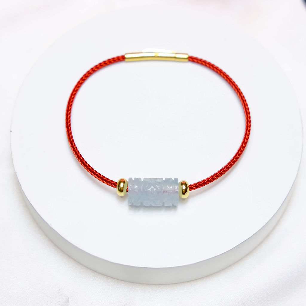 Vòng tay lu thống aqua màu xanh thiên niên UPCARA