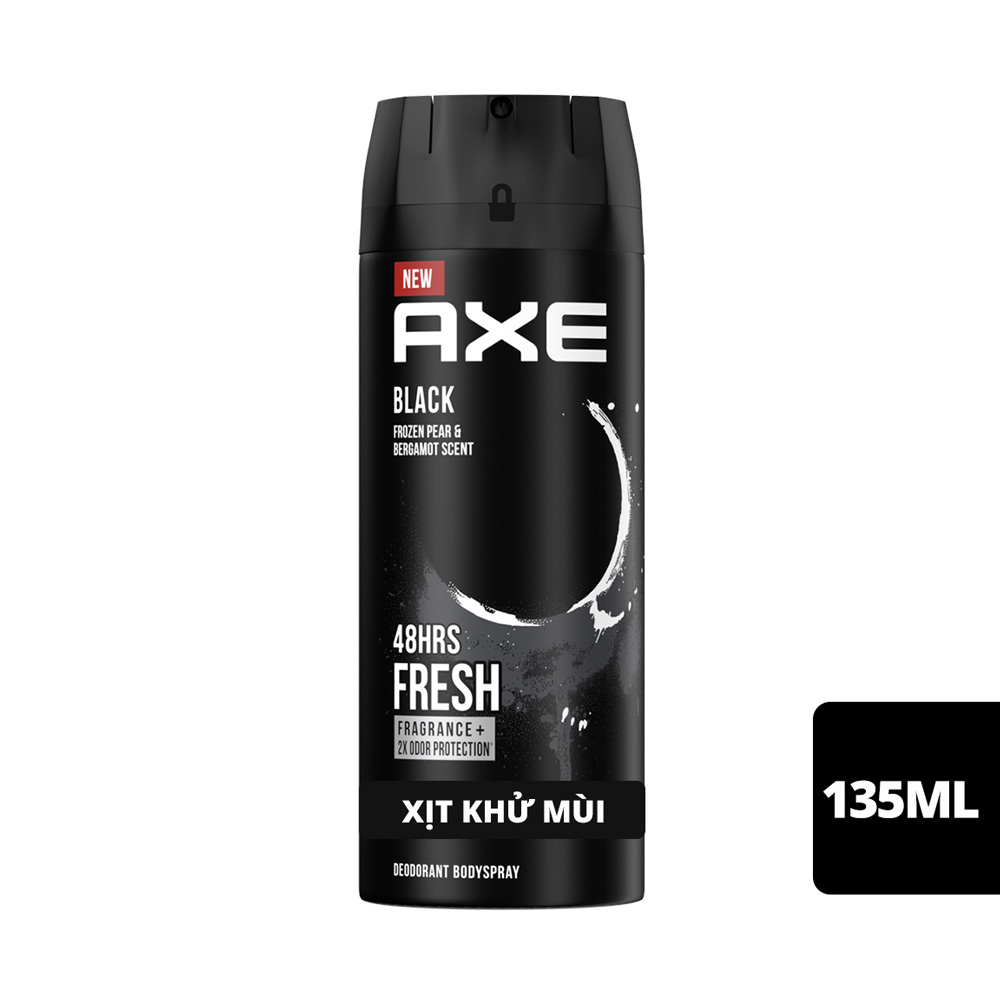 Xịt khử mùi AXE Black chai 135ml