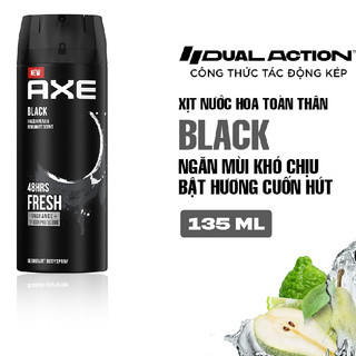 Xịt khử mùi AXE Black chai 135ml