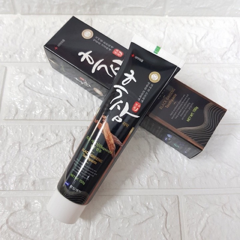 Kem Đánh Răng Hắc Sâm Hanil Cao Cấp Hàn Quốc 150g