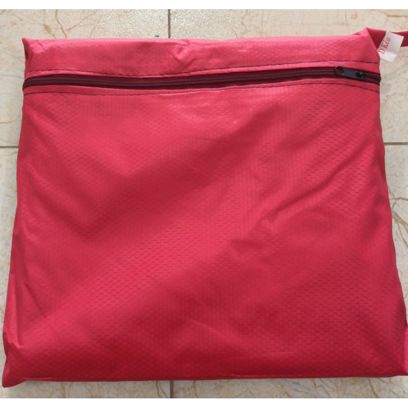 Áo mưa xẻ tà da cá