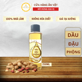 Dầu Đậu Phộng Nguyên Chất Nhà Làm Vị Biển Miền Trung 250ml Không Hóa Chất