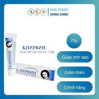 Kem Klirvin Nga 25g mờ thâm, sẹo lồi, sẹo lõm, sẹo do mụn 25g