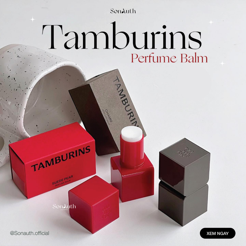 Nước hoa sáp Tamburins Perfume Balm 6.5g