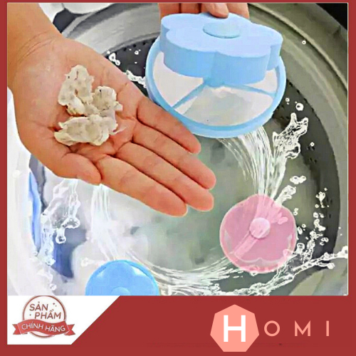 Phao Lọc Cặn Bẩn Máy Giặt, Túi Lọc Gom Rác Lồng Máy Giặt - Danami store