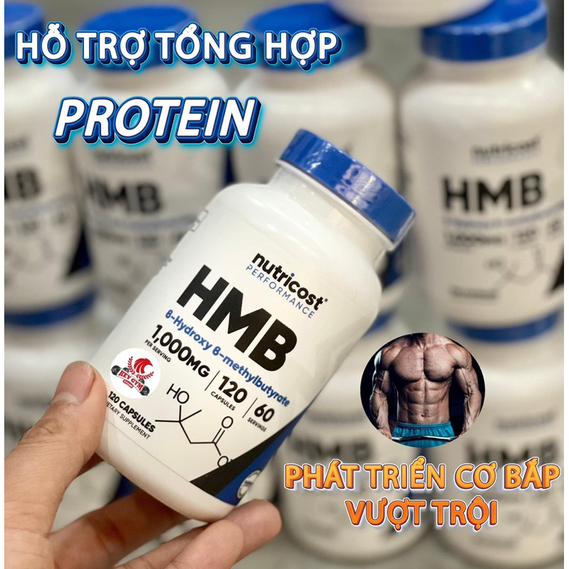 Nutricost HMB 500mg 120 Viên